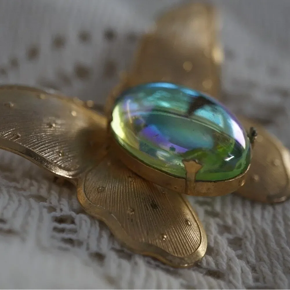 Vintage iridescent aurora
